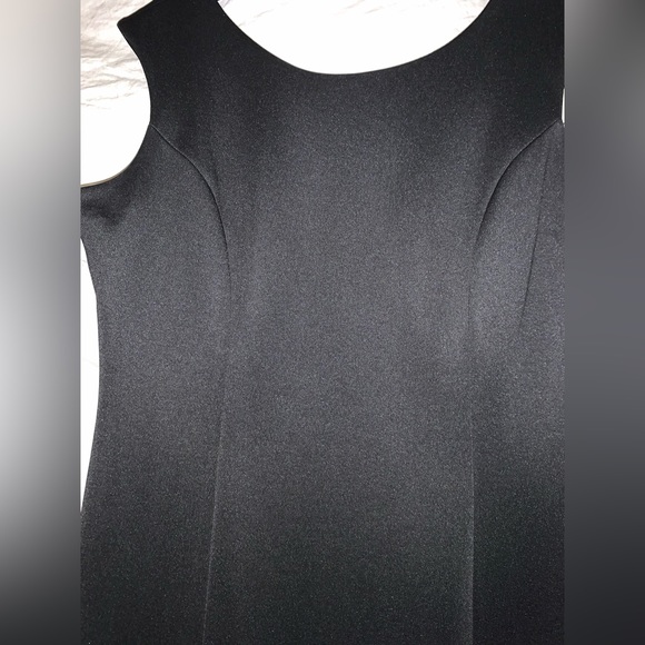 💥Donna Ricco Women’s Ruffled Scuba Dress, Black, ‌‌‌‌‌‌‌‌‌‌‌‌‌‌‌‌‌10 - Picture 6 of 11